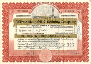 White Rock Oil and Refining Co.